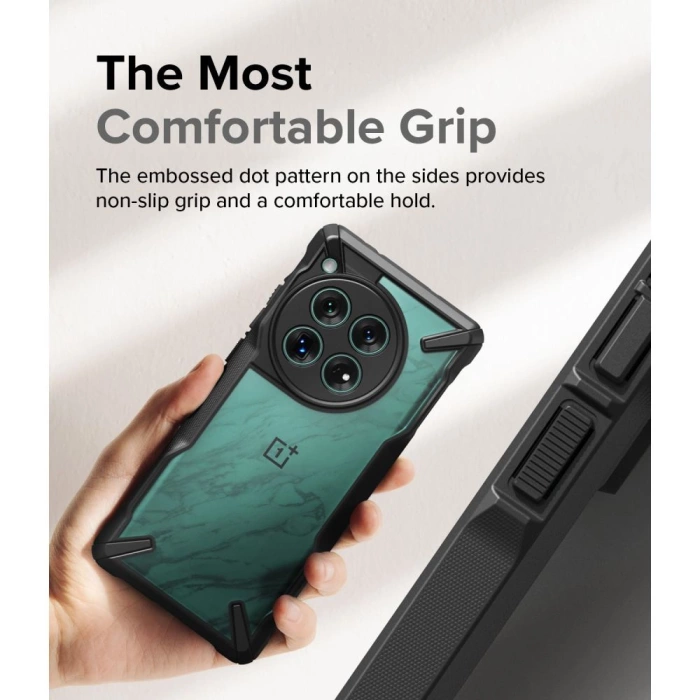Etui Ringke Fusion X Oneplus 12 Black