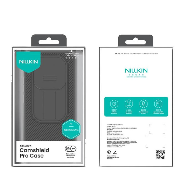 NILLKIN CAMSHIELD PRO XIAOMI REDMI NOTE 14 PRO+, BLUE / NIEBIESKI