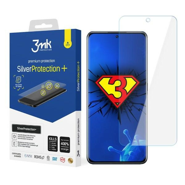 3mk Silver Protect+ Oppo A57 4G/5G / A57e / A57s Screen Protector Wet Mount Antimicrobial