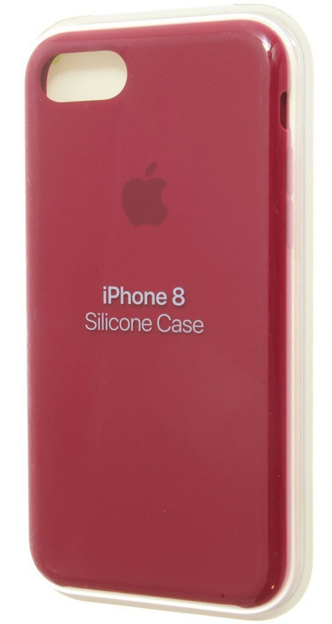 Étui iPhone 8 7 Apple Étui en silicone véritable MQGT2ZM/A Rose Red New Case