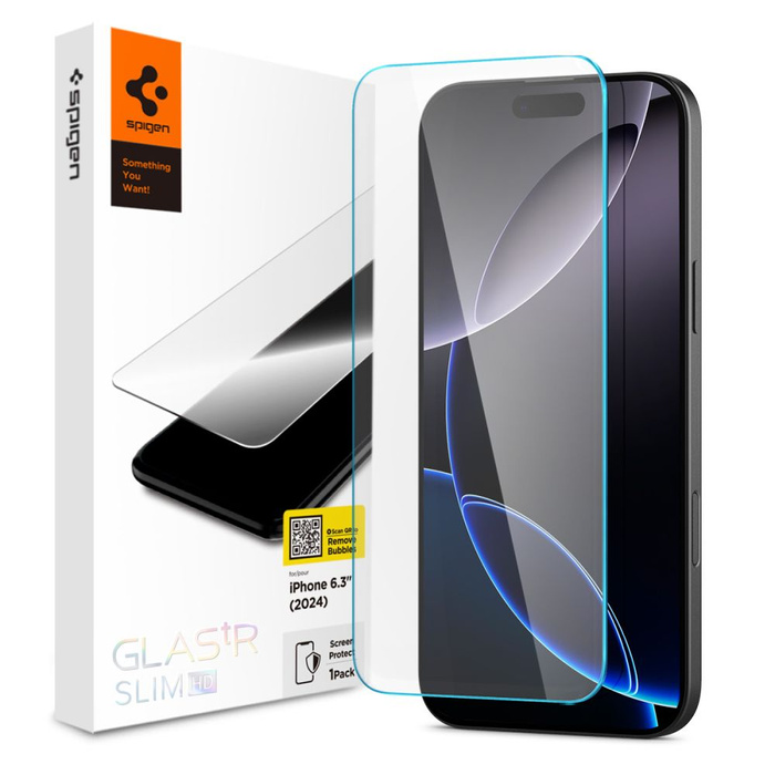 Vetro temperato Spigen IPhone GLAS.TR SLIM 16 PRO MAX CLEAR
