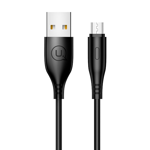 Kabel USAMS MicroUSB 2A Fast Charge 1m Black