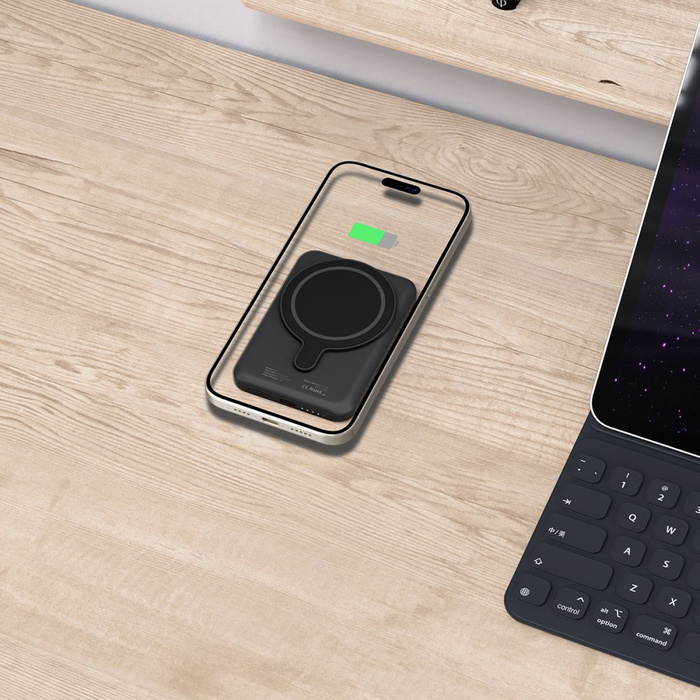 TECH-PROTECT PB10 LIFEMag MagSafe POWER BANK 5000MAH SCHWARZ