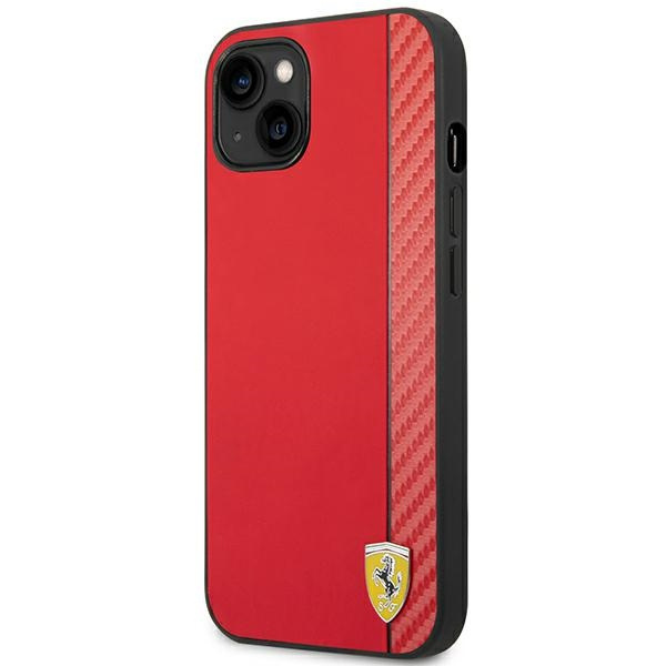 Ferrari FEHCP14MAXRE iPhone 14 Plus 6,7" rot/rot hartcase Carbon