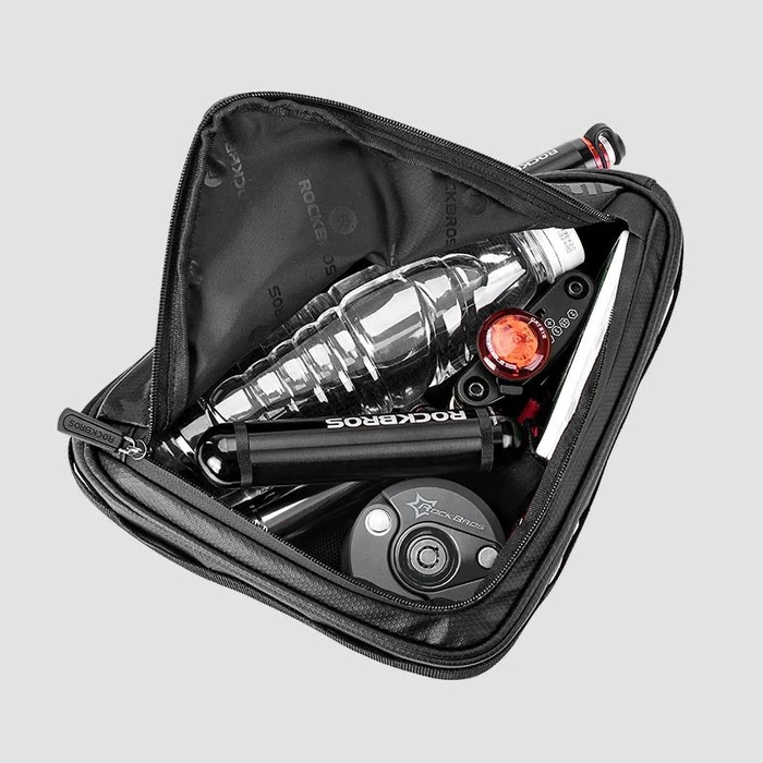 Rockbros B39-2 wasserdichte Rahmen-Fahrradtasche – Schwarz