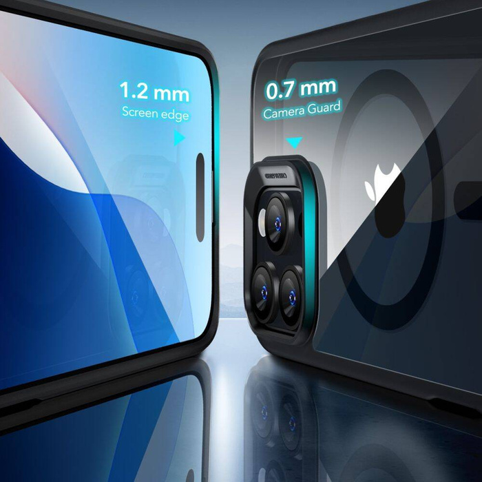 Etui ESR CLASSIC HYBRID HALOLOCK MAGSAFE & TEMPERED GLASS IPHONE 16 PRO MAX CLEAR/BLACK