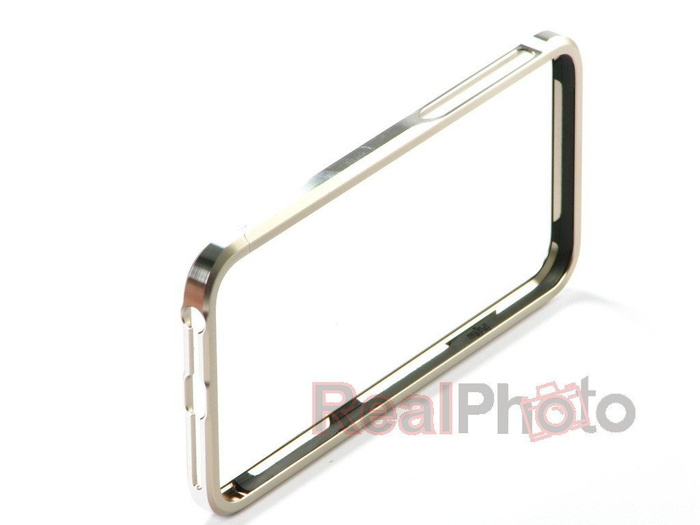 Telefontok for iPhone 6 6S LJY Sword Alu Bumper GOLD