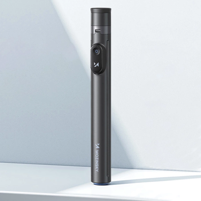 Selfie stick Wozinsky WRZP1 with automatically extendable legs, tripod function, 1.7m - black