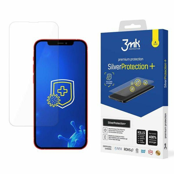 Ochranná Folie 3MK pro Apple iPhone 13 13 Pro Silver Protect + antimikrobiální mokrá montáž