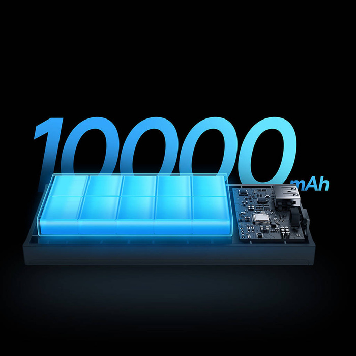 Baseus Adaman2 powerbank s displejem digital 10000mAh 30W 2 x USB / 1x USB Type C Overseas Edition PD QC SCP černá (PPAD040101)