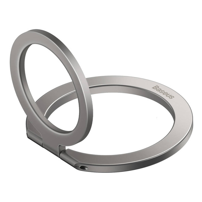 Baseus Halo supporto magnetico per anello porta telefono argento (SUCH000012)
