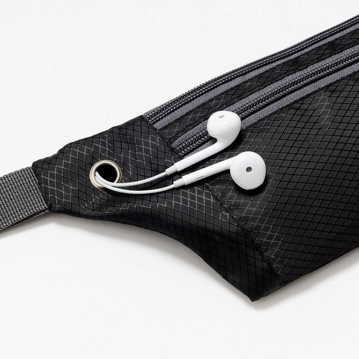 Bauchtasche, Joggingtasche, Gürteltasche, Sporttasche, Lauftasche schwarz