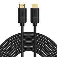 Baseus kabel HDMI 2.0 kabel 4K 30 Hz 3D HDR 18 Gbps 8 m černý (CAKGQ-E01)