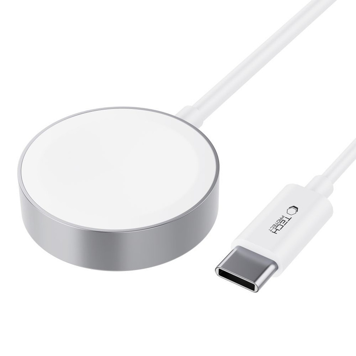 Cavo Usb-c tipo Tech-protect Ultraboost Magricarica netta 120cm Apple Watch Bianco