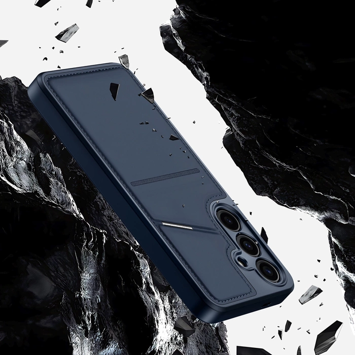 Custodia Rafi II Mag per Samsung S24 - blu