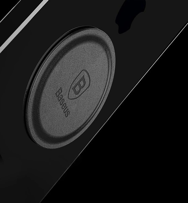 Support magnétique pour grille d'aération de voiture Baseus (Overseas Edition) - noir