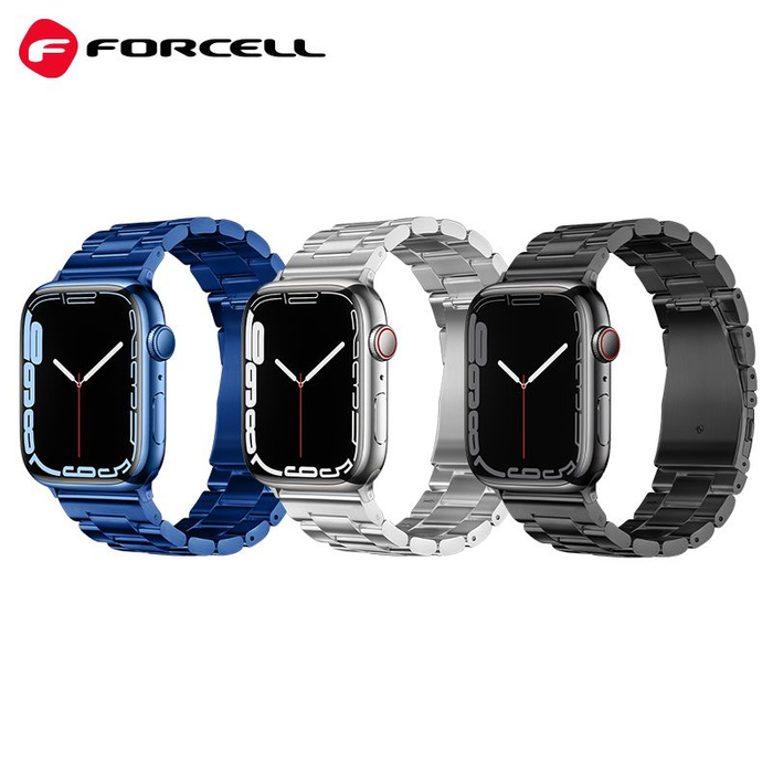 FORCELL F-DESIGN FA10 pasek do APPLE Watch 38 / 40 / 41 mm czarny