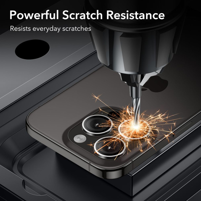 Tempered Glass Objektiv fotoaparátu Esr iPhone 15 Pro / 15 Pro Max Clear