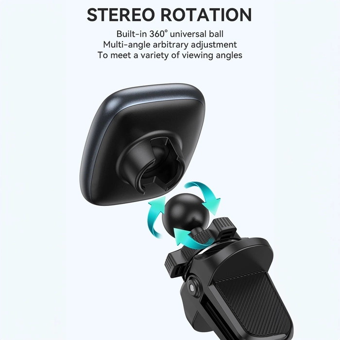 Wozinsky WUMTK porta cellulare magnetico per bocchetta dell&#39;aria dell&#39;auto - nero