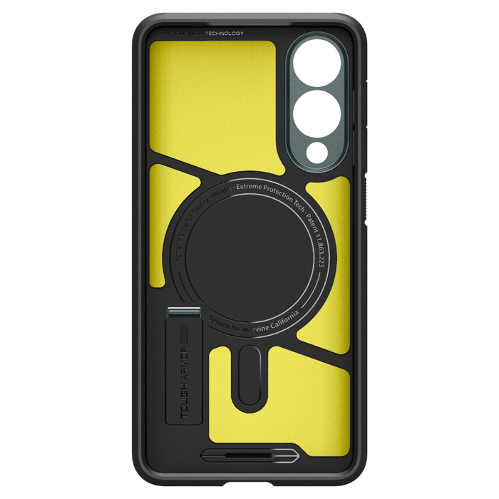Funda Spigen Tough Armor MagSafe Galaxy S25 Edge Abyss Green