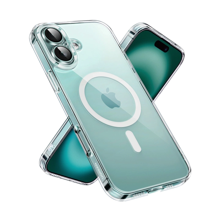 Etui magnetyczne Clear iPhone 16 (przezroczyste)