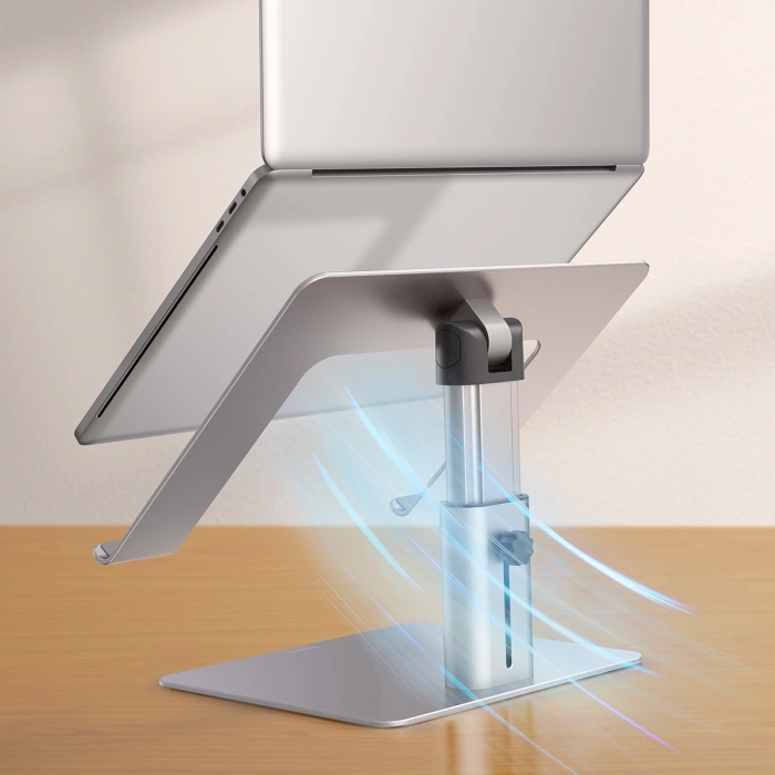 Baseus stand verstellbarer Laptopständer silber (LUJS000012)