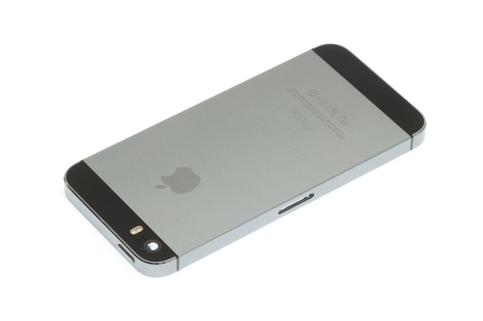 Tělo pouzdra Flip APPLE iPhone 5S A1457 Grey Grade B
