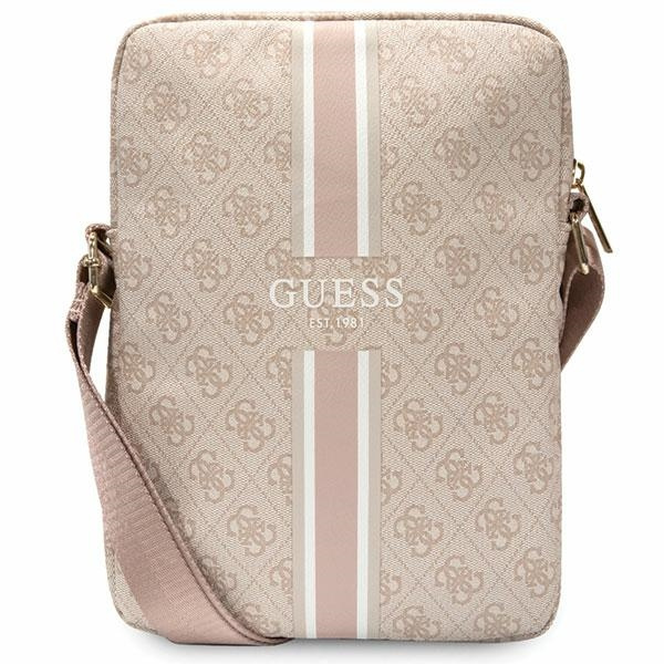 Bolsa Guess GUTB10P4RPSP Bolsa para Tablet de 10" Rosa/Rosa 4G Stripes