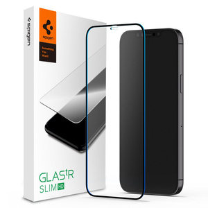 Tempered Glass Spigen iPhone 12 Pro Max Glass Fc Black