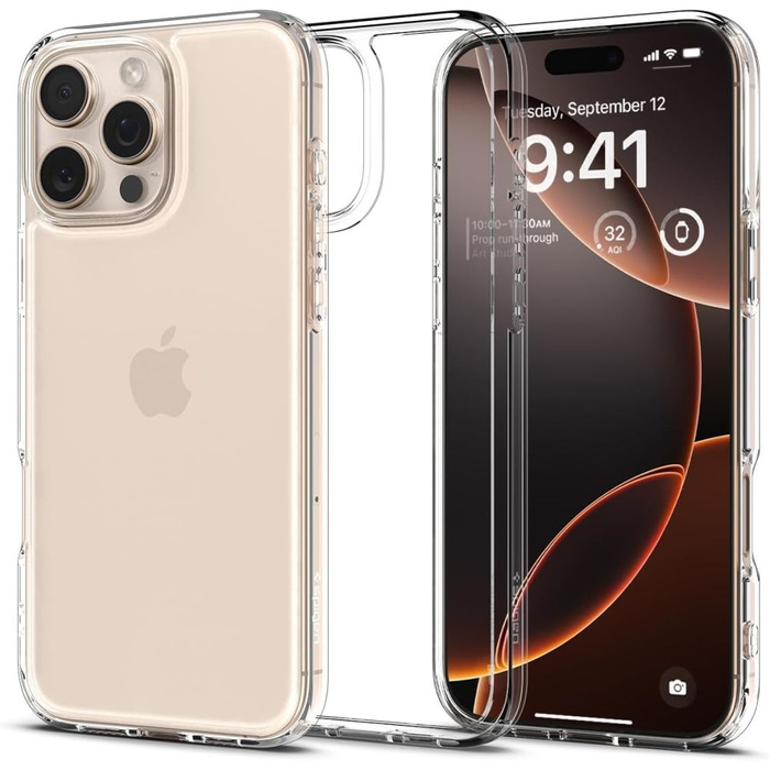 Spigen Ultra Hybrid IPhone 16 PRO MAX CRYSTAL CLEAR