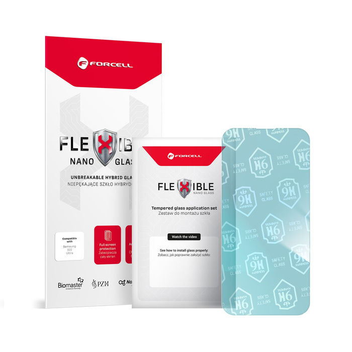 Glass forcell Flexible Nano Glass hybrid for iPhone 14 Pro Max 6.7"