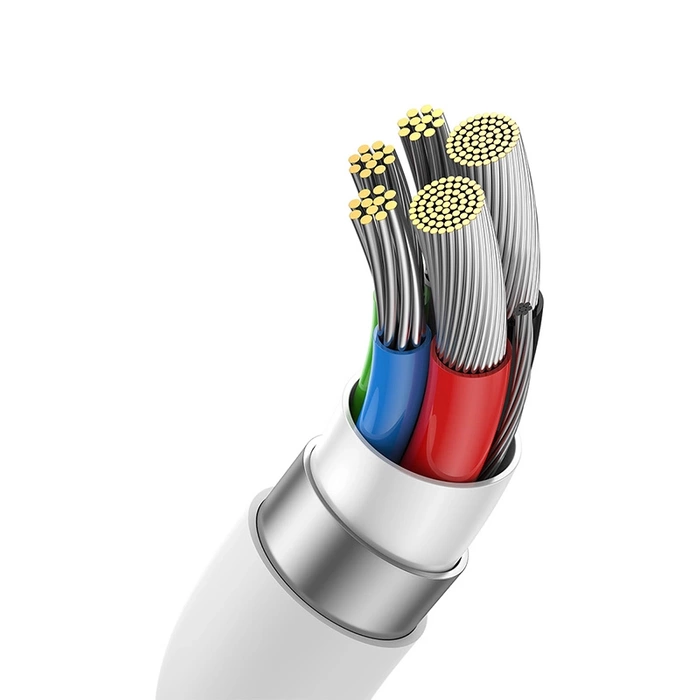 Baseus CB000068 USB-C - USB-C cable 240W PD 8K 60Hz 1m - white