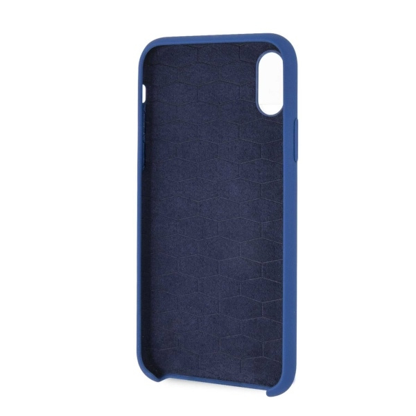 Pouzdro BMW iPhone Xs Silikonové pouzdro M Collection Blue