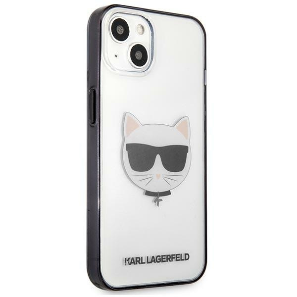 Cover KARL LAGERFELD Apple iPhone 13 Mini Iconic Choupette Clear Case
