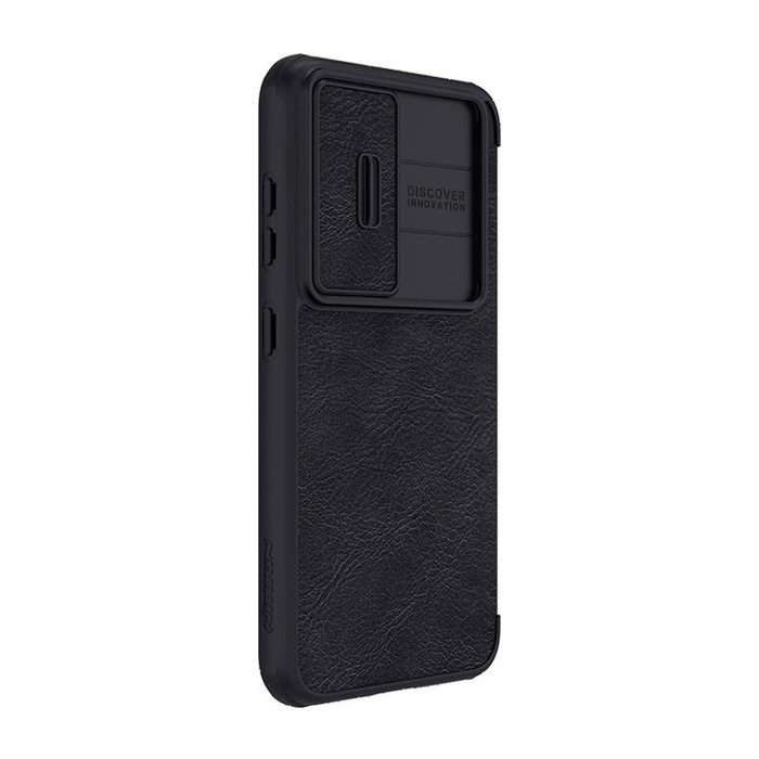 Nillkin Qin Leather Pro case for SAMSUNG S23+ (black)