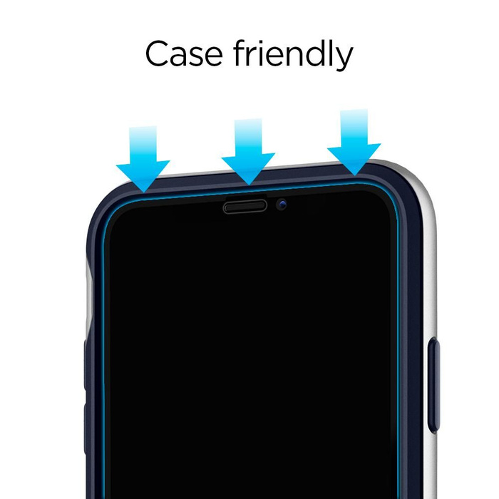 SPIGEN Iphone 11 Pro X / Xs Glas Fc 2er-Pack Schwarz