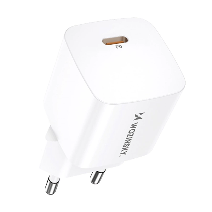 Wozinsky CMWCS USB-C PD 20W nástěnná nabíječka - bílá