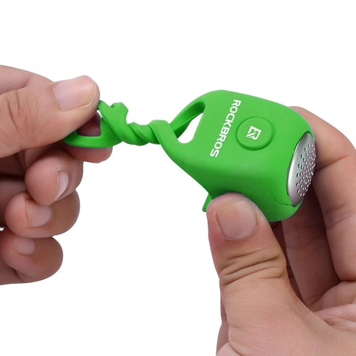 Campanello elettronico per bicicletta Rockbros CB1709GN - verde
