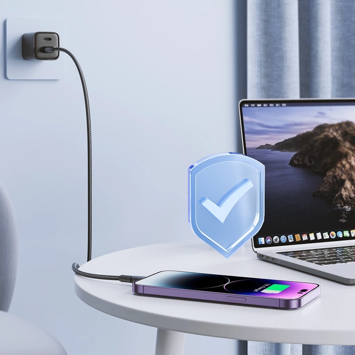 Câble Joyroom USB - Lightning 2.4A Surpass Series 1.2 m noir (S-UL012A11)