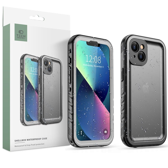 TECH-PROTECT SHELLBOX IP68 IPhone 13 BLACK