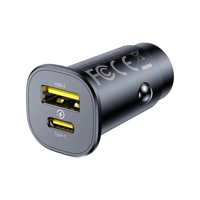 Ładowarka Samochodowa Baseus GOTRIP 30W USB-C/USB-A Czarna