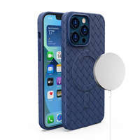 Custodia in tessuto MagSafe per iPhone 15 - blu navy