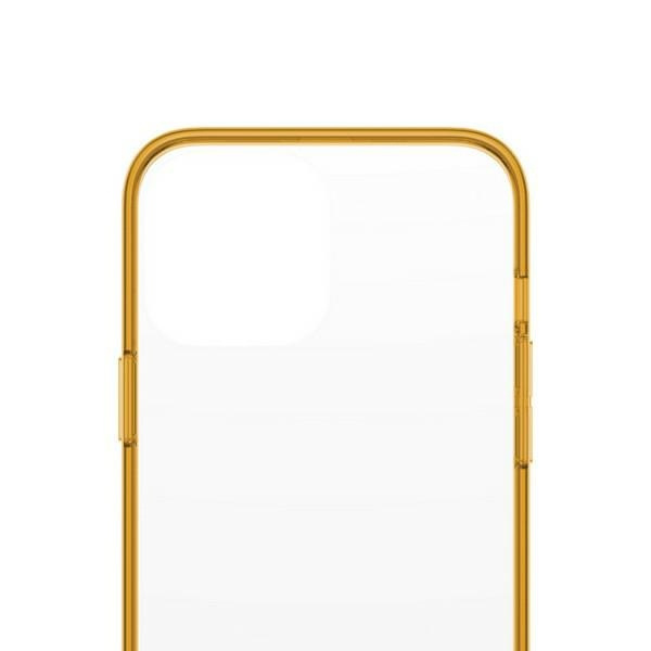 PanzerGlass ClearCase iPhone 13 Pro Max 6.7" Antibakteriell Militärische Qualität Tangerine 0343