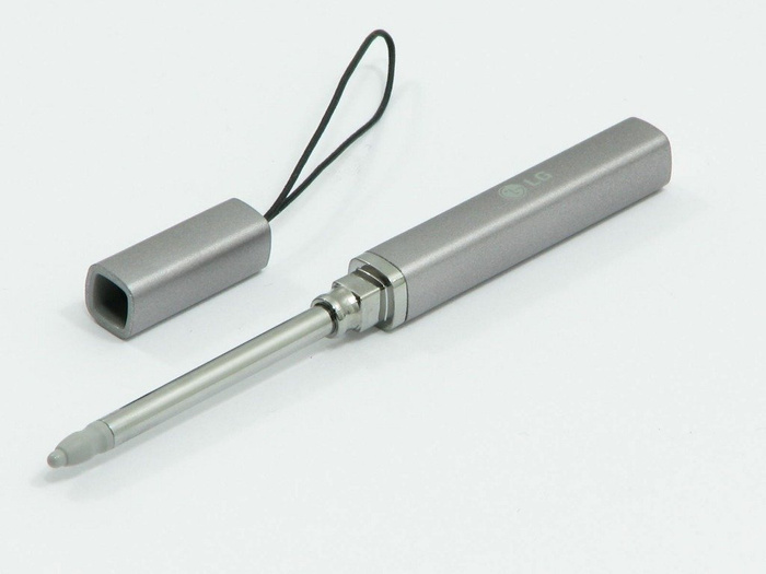 Stylus LG gris pour Téléfono portableavec Écranem Touch LG KU990 KU 990 KE990 Viewty