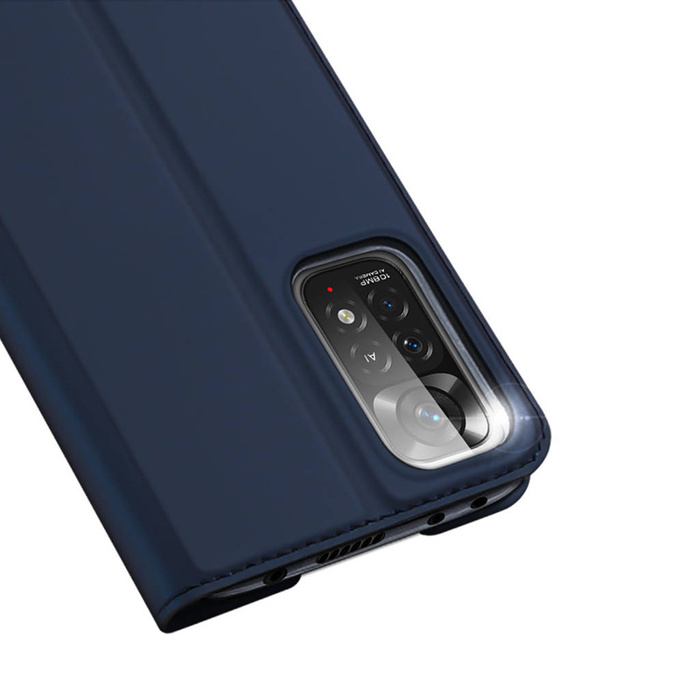 Dux Ducis Skin Pro Holster Cover Flip Cover für Xiaomi Redmi Note 11 Pro + 5G / 11 Pro 5G / 11 Pro blau