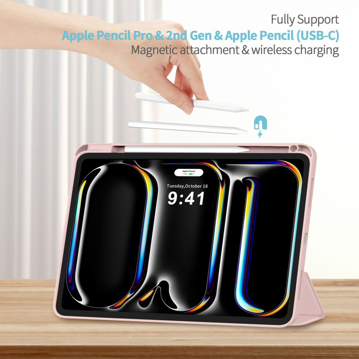 TECH-PROTECT SC PEN IPAD PRO 11” 5 / 6 2024-2025 PINK