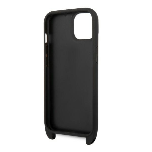 Karl Lagerfeld KLHCP14SSTKMK iPhone 14 6,1" black/black hardcase Monogram Ikonik Patch