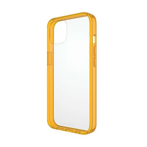 PanzerGlass ClearCase iPhone 13 6.1" Antibakteriell Militärische Qualität Tangerine 0333