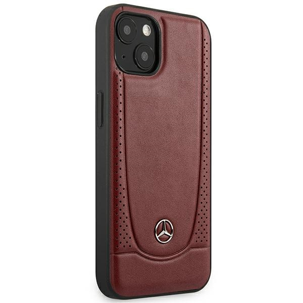 Etui Mercedes MEHCP15SARMRE iPhone 15 6.1" czerwony/red hardcase Leather Urban Bengale Case