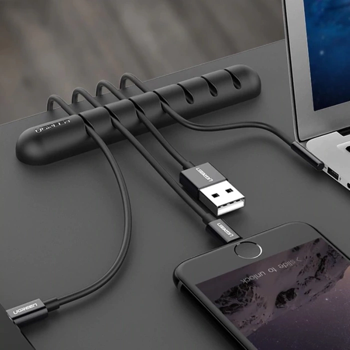 Ugreen autoadesivo 7 passacavi nero (50320)